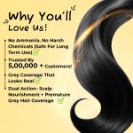 Sunny Herbals Black Hair Color | With Henna, Amla, Shikakai & Bhringraj | Long-Lasting Color | Deep Root-to-Tip Coverage | Ammonia-Free | Silicone-Free | Unisex | Natural Healthy Shine, Pack of 4 - Image 6