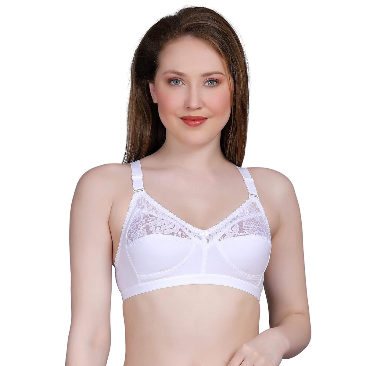 Layeba Women Full Coverage Non-Padded Half Net 3 Pack Combo - Image 4