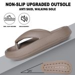 DOCTOR EXTRA SOFT Women's Classic Ultra Soft Flip Flops/Slippers with Cushion FootBed for Adult | Comfortable & Light Weight| Stylish & Anti-Skid| Waterproof & Everyday Use Slip-on Ladies Girls D-541 - Image 3