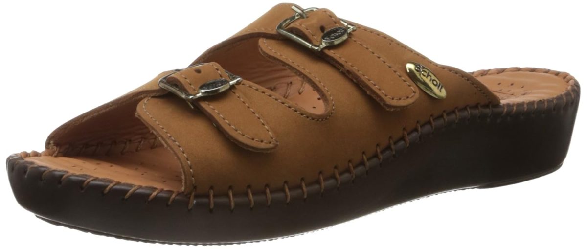 Scholl Women's Leather Slippers