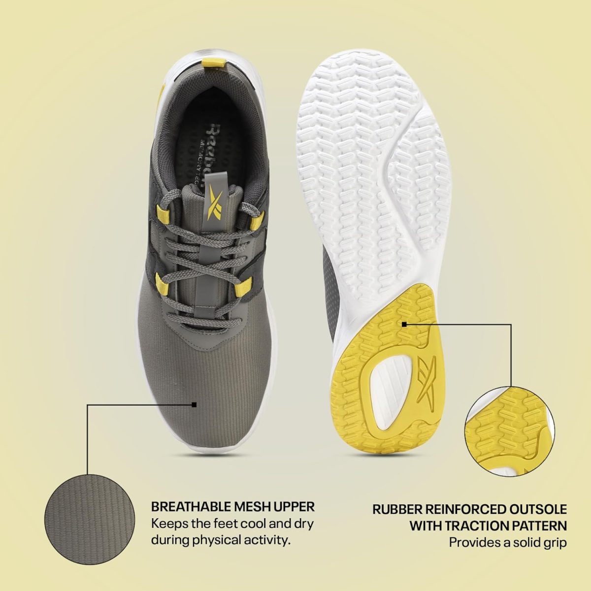 Reebok Mens Coastland Running Shoe - Image 3