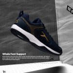 HUNDRED Court Star Badminton Shoes (Non Marking) | Also Perfect for Squash, Table Tennis, Volleyball, Basketball & Indoor Sports | Lightweight & Durable | X-Cushion Protection - Image 2