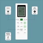 ZIEVA Compatible with Bluestar AC Remote Replacement for 1, 1.5, 2 ton Split/Window Air Conditioner - Please Match The Original Remote (AC 226 B) - Image 5