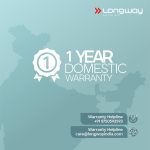 Longway Super Dlx 4 Jar 750 Watt Mixer Grinder - Black & Grey | ABS body | Heavy Duty Motor | Nano-grinding technology | 304 Grade Stainless Steel Blade | Noise levels 80-90 DB |1 Years warranty - Image 9