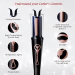 Urban yog MakeMeeBold Automatic Hair Curler| Easy Two-Way Curling Iron with 4 Temperature Settings | Anti-Scald Design, Quick Curls in 10-15 Min, Tangle-Free, Ceramic Coating, 360° Swivel Cord - Image 7