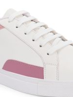 Centrino Womens Casual Shoes | Colorblock Sneakers with Ultra Soft Cushion Lace-Up Shoes All-Day Comfort | Trendy & Lightweight Design | Low Top Flat Sole (7608) - Image 7
