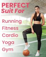 BLINKIN Women's Purple Skinny Athletic Leggings - Mid Rise, Slim Fit, Breathable, Yoga & Fitness - Women's Active Wear, Sports Pants - Image 8