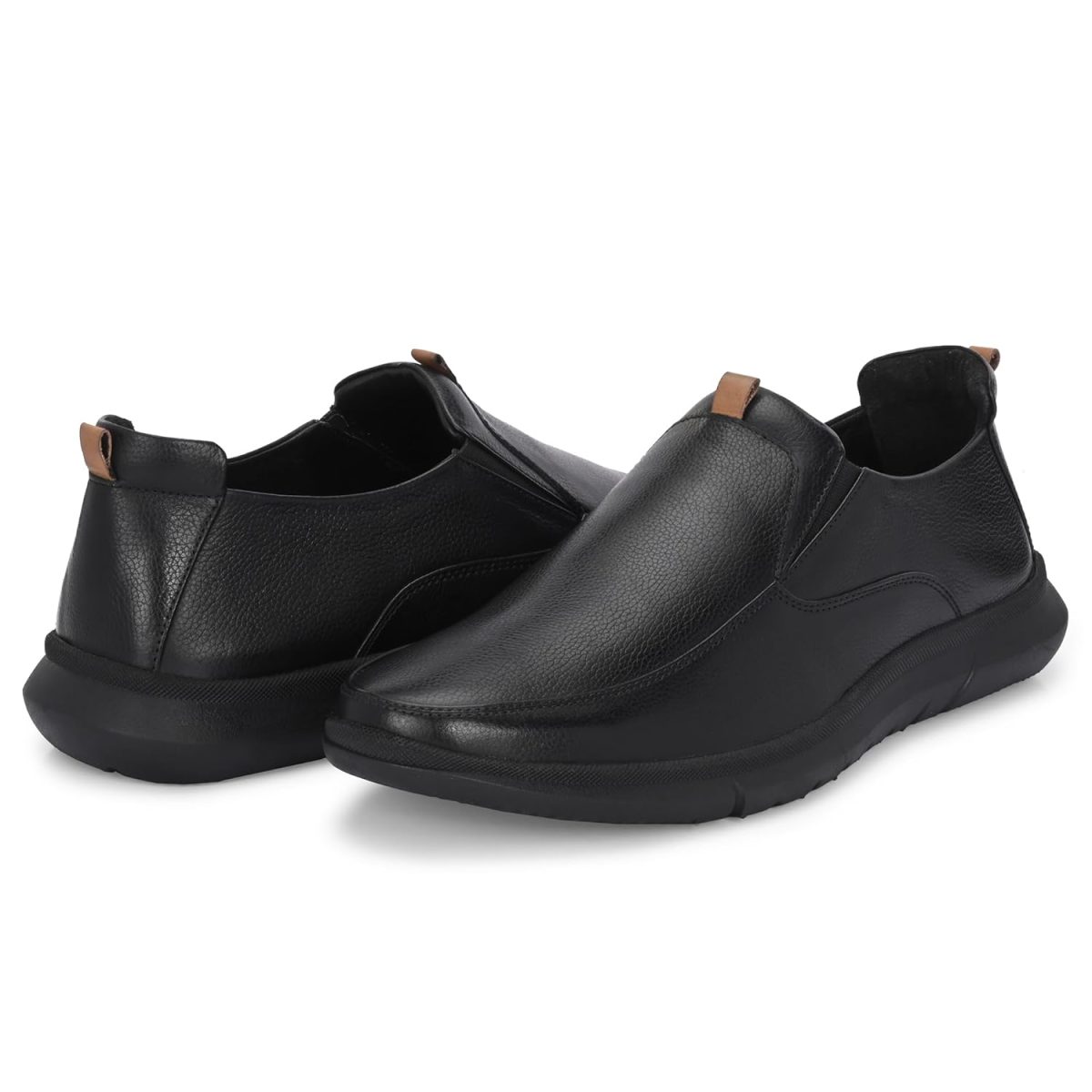 Blue Leather By Centrino Genuine Leather Men's Formal Slip on Loafers |Comfort Trendy Non Lace-Up Design |Flexible Mocassins |Leather with Anti-Skid Sole |Perfect for Office Wear & Formal Dress (3997) - Image 6