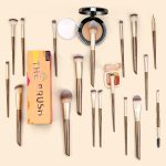 Makeup Brushes ,MAANGE 18 Pcs Professional Makeup Brushes Set Premium Synthetic Foundation Face Powder Blush Eye Shadows Travel Make Up Brushes with gift box - Image 6