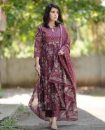 Alvami Women Printed Kurta and Pant Set with Dupatta - Image 4