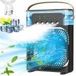 Enfogo (Enjoy calm Summer With 15 Years Warranty) Transform your environment with the Portable Air Conditioner Fan,this combines a desk fan and mini cooler_Multicolor - Image 9