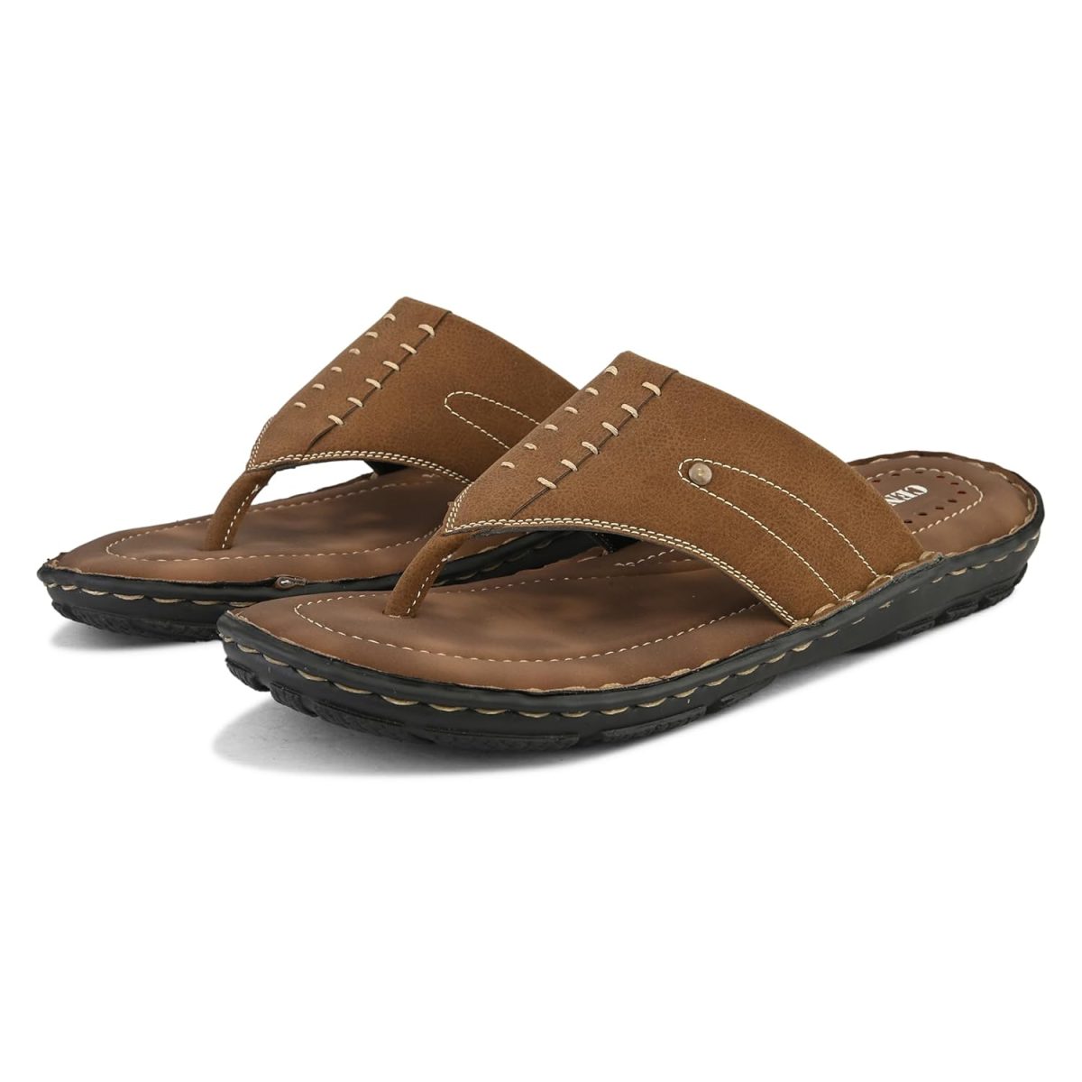 Centrino Sandal for Men | Grip Insole for Stability | slippers for men | Modern Look with Straps | Soft & Comfortable Men's Sandal | Bounce Back Anti-Skid Water Resistant Comfortable Footwear (9261) - Image 3