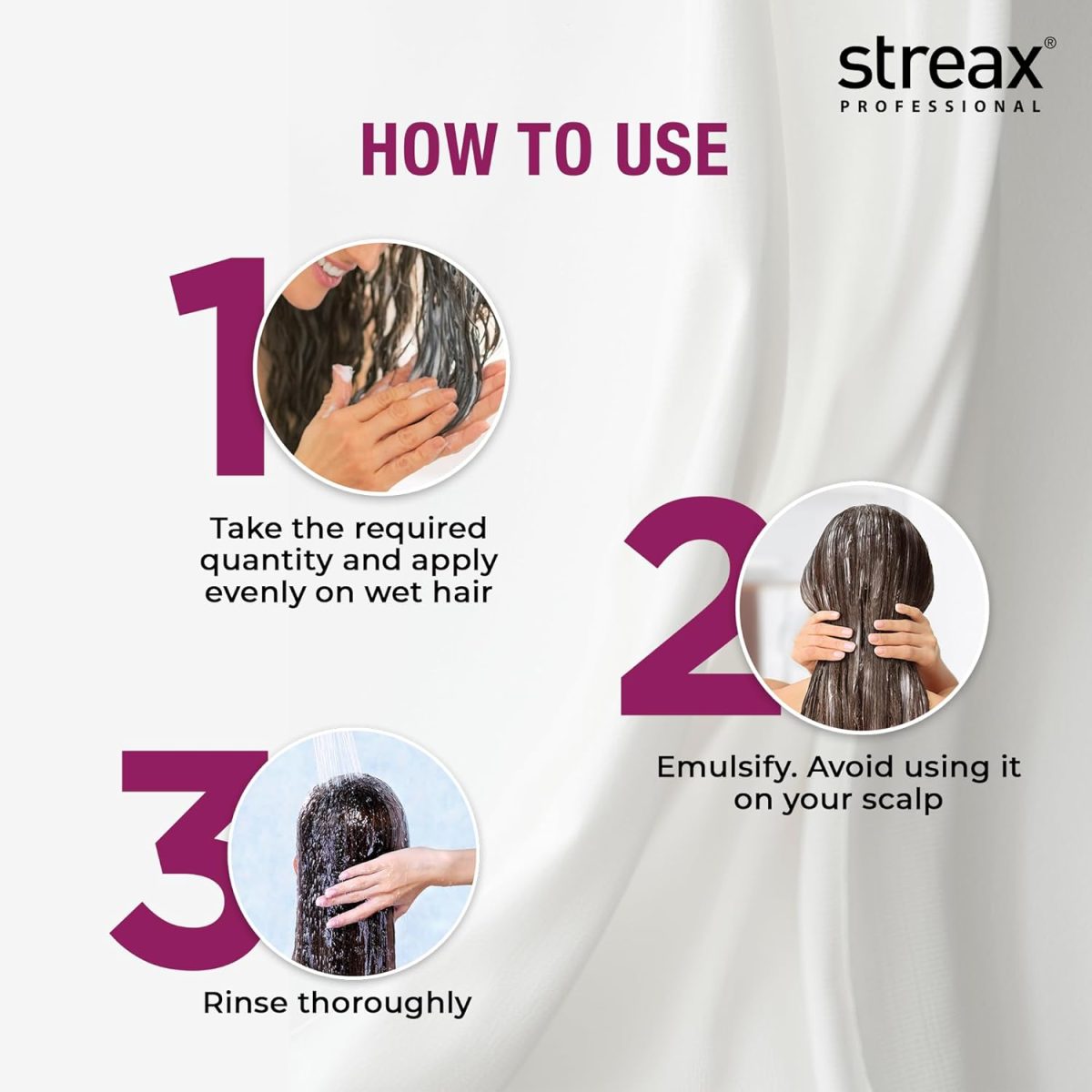Streax Professional Canvoline Conditioner for hair, Hair Conditioner for Women & Men, For Straightened hair, Botox Treatment, Nanoplastia Treatment, Keratin Treatment With Kera-Change Complex, Paraben & Sulphate Free, 240gm - Image 5
