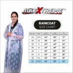 AllExtreme Crystal Women Raincoat with Adjustable Hood Water Resistant Reusable Rainwear for Ladies with Carrying Pouch (XXL) - Image 2