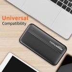 Amazon Basics 20000 mAh Power Bank | 22.5W Fast Charging | Dual Output & Input | Charge 3 Devices Simultaneously | for Smartphones, TWS Earbuds, Speakers, Tablets (Black) - Image 7