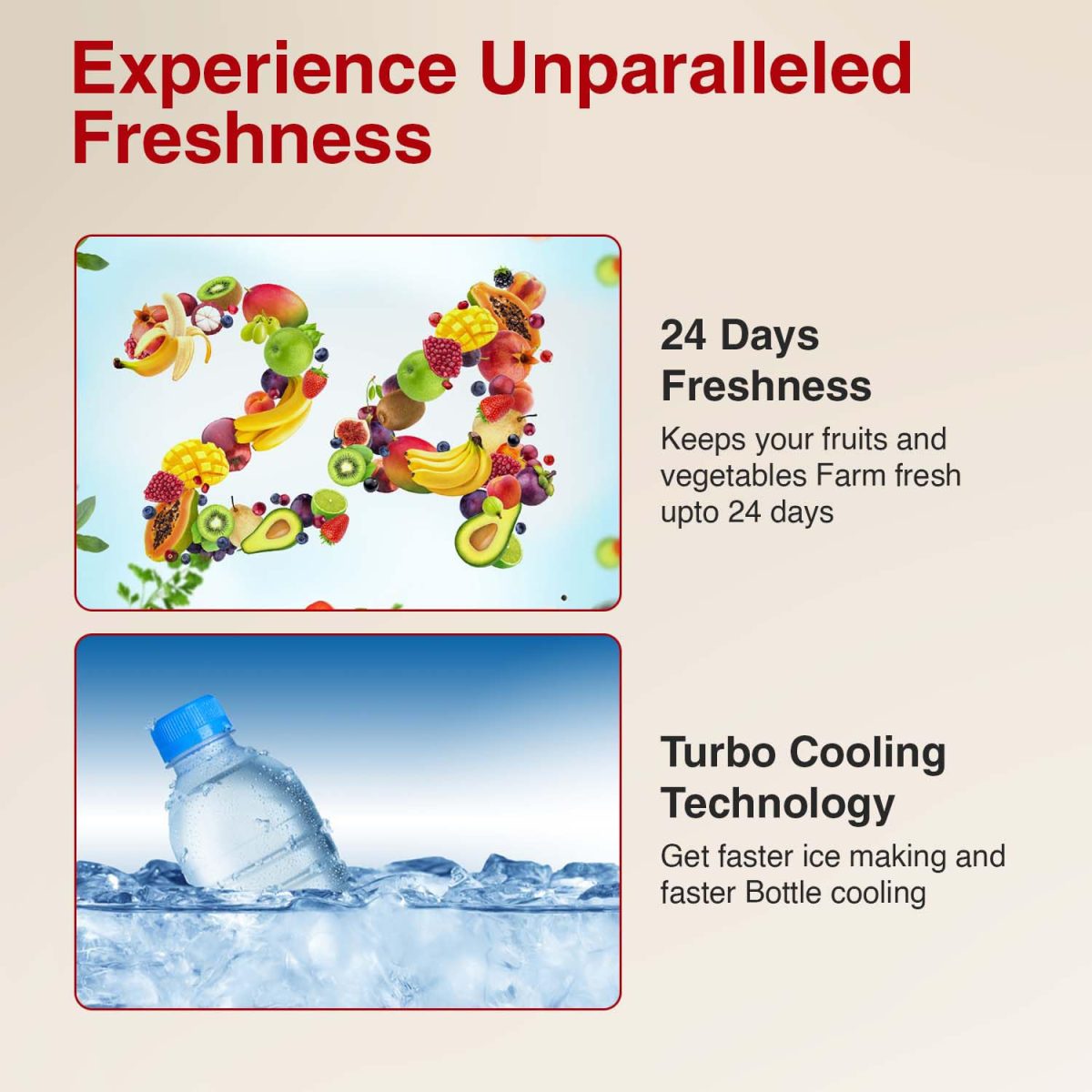 Godrej 202 L 5 Star Advanced Inverter, Jumbo Vegetable Tray Direct Cool Single Door Refrigerator With Base Drawer(, RD 210E TDI MN WN, Marine Wine) - Image 4