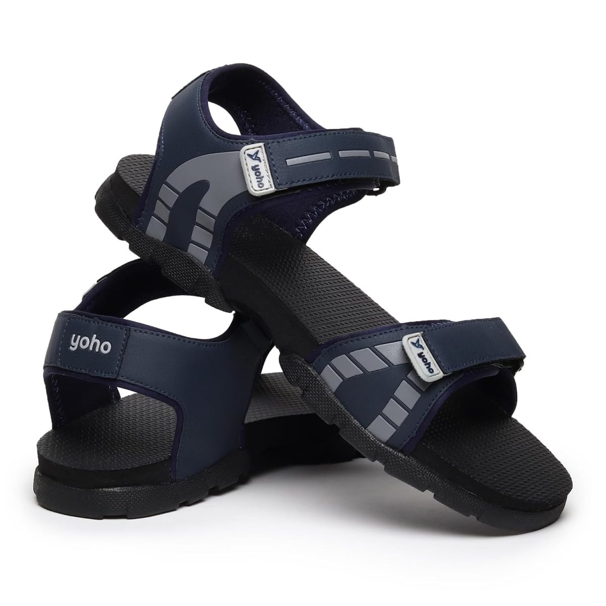 YOHO TrailMark 003 Sports Sandals for Men | Comfortable & Lightweight | Flexible & Breathable | Footpharma footbed | Anti-Skid Footwear for Trekking, Hiking & Outdoor