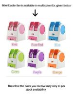 GEN Portable Mini AC USB attery Operated air conditionermini Water air Cooler oling Fan Blade Less Duel Blower with ice Chamber Perfect for Desk,Office,Study,Library,Room,Home,car,Outdoor - Image 2