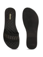 Bata Women Casual Slipper - Black - Image 4