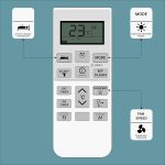 ZIEVA Compatible with Hitachi AC Remote Replacement for 1, 1.5, 2 ton Split/Window Air Conditioner - Please Match The Original Remote (AC 168 B) - Image 2