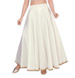Studio Shringaar Women's Poly Silk Skirt/Lehenga With 8 Meters Maxi Flare (Double Ghera) - Image 4