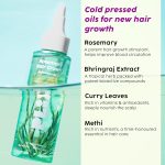 PLIX - THE PLANT FIX Rosemary Anti Hairfall Kit - Serum (30ml), Shampoo (200ml), Conditioner (175ml) & Oil (100ml) | For Hair Thinning, New Hair Growth & More Volume - Image 6