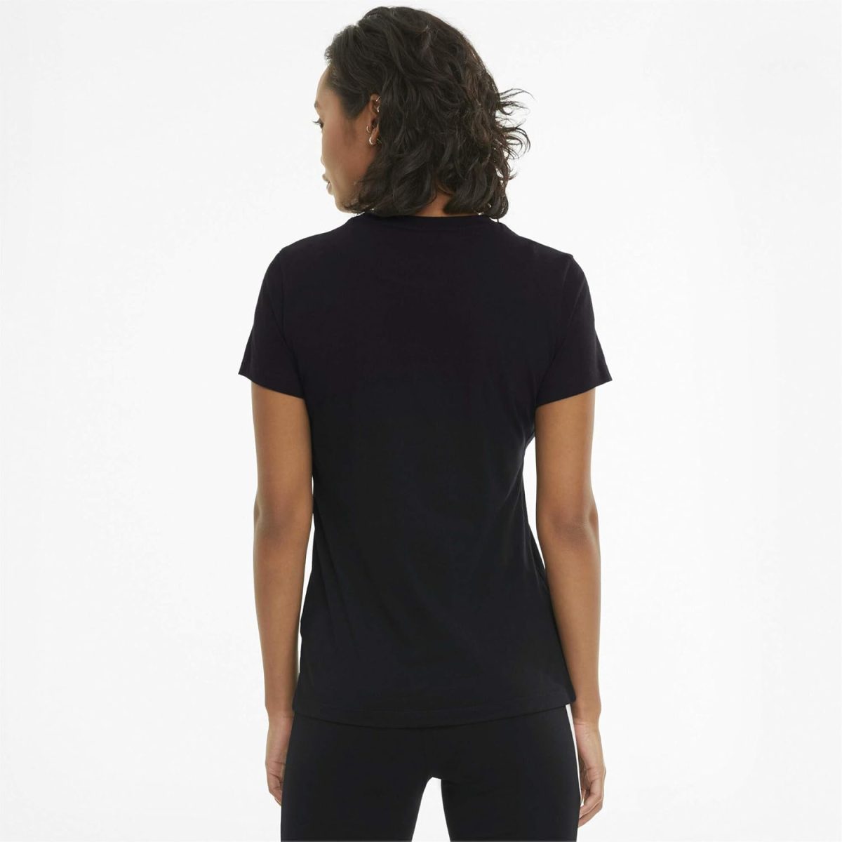 Puma Women Cotton Classic Logo Regular Fit T-Shirt - Image 5