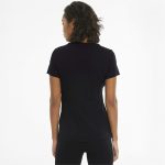 Puma Women Cotton Classic Logo Regular Fit T-Shirt - Image 5