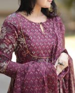 Alvami Women Printed Kurta and Pant Set with Dupatta - Image 2