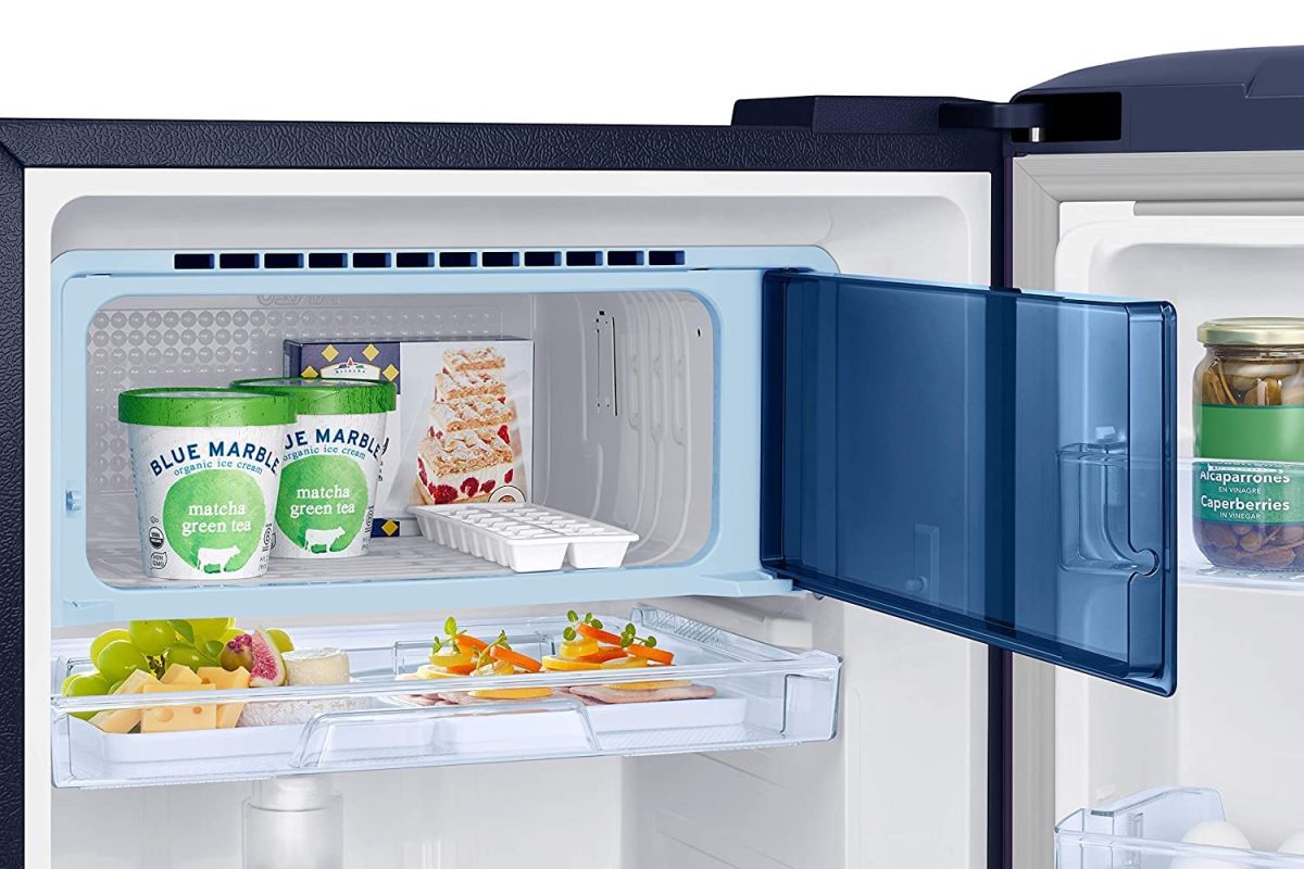 Samsung 189 L, 5 Star, Digi-Touch Cool Digital Inverter, with Display Direct-Cool Single Door Refrigerator (RR21C2E25HS/HL, Hydrangea Blue, 2023 Model) - Image 9