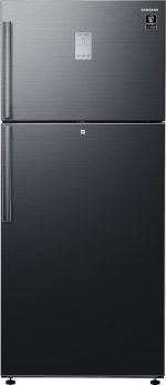 Samsung 530 L, 1 Star, Optimal Fresh+, Digital Inverter, Frost Free Double Door Refrigerator (RT56C637SBS/TL, Black Inox)