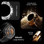 Fire-Boltt Assault Rugged Smartwatch – 1.5" HD Display, Bluetooth Calling, 600mAh Battery, Compass, Heart Rate & SpO2 Monitoring, 7-10 Days Battery Life, Heavy Metal Sports Design - Image 6