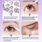 240 Pcs Sunflower False Eyelashes - Natural & Wispy Cluster Lashes for Women, Reusable DIY Eyelash Extensions Kit, Lightweight & Comfortable for Daily or Party Looks(11mm) - Image 3