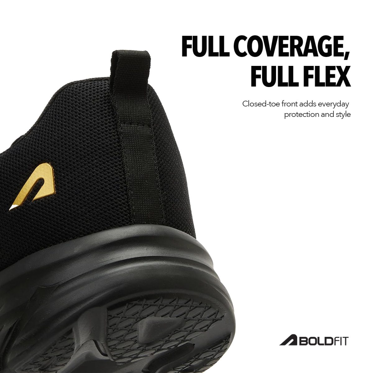 Boldfit Shoes for Man Stylish Running Shoes for Man Soft Cushion Lace Up Shoe for Men Stylish Regular Wear Walking Footwear Light Weight Sports Shoe for Men Running All Day Walking Footwear - Image 5