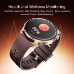 boAt New Launch Ultima Prime Smartwatch with 1.43" AMOLED Display, Personalized Fitness Nudges, Functional Crown,100+ Sports Modes, Watch Face Studio (Royal Berry), Brown - Image 9