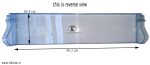 Tiksha Enterprises CHILLER ROOM COVER/FLAP COMPATIBLE FOR SAMSUNG DOUBLE DOOR 220 TO 280 LITER FRIDGE. - Image 3