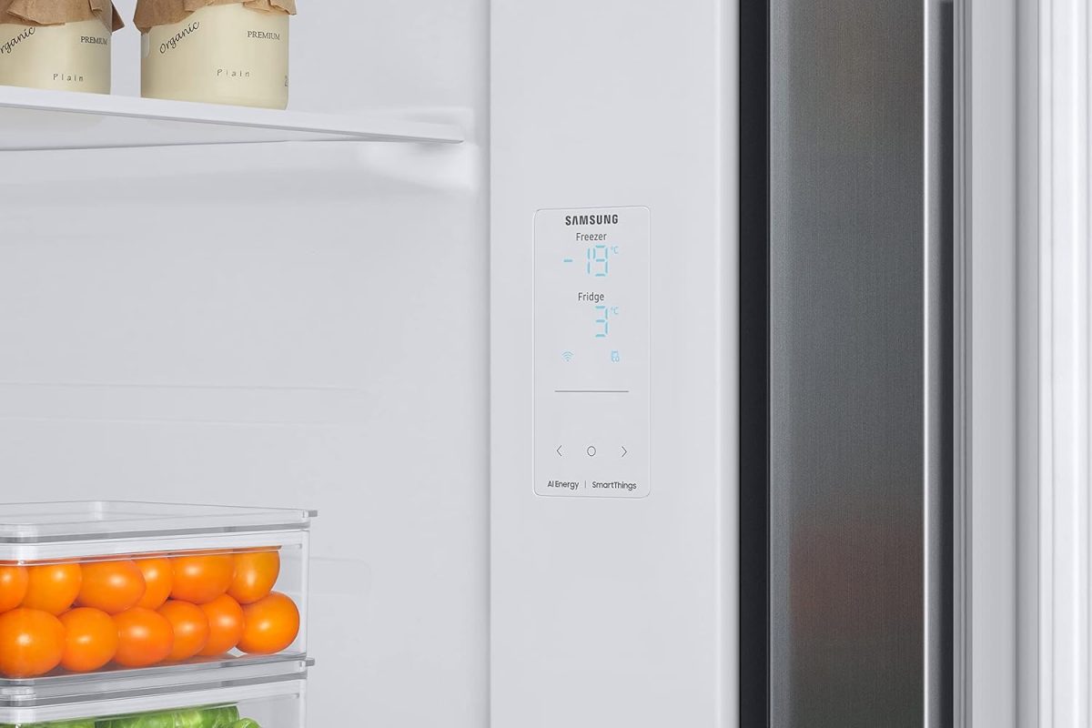 Samsung 653L WI-FI Enabled SmartThings Side By Side Inverter Refrigerator (RS76CG8113SLHL, EZ Clean Steel) - Image 8