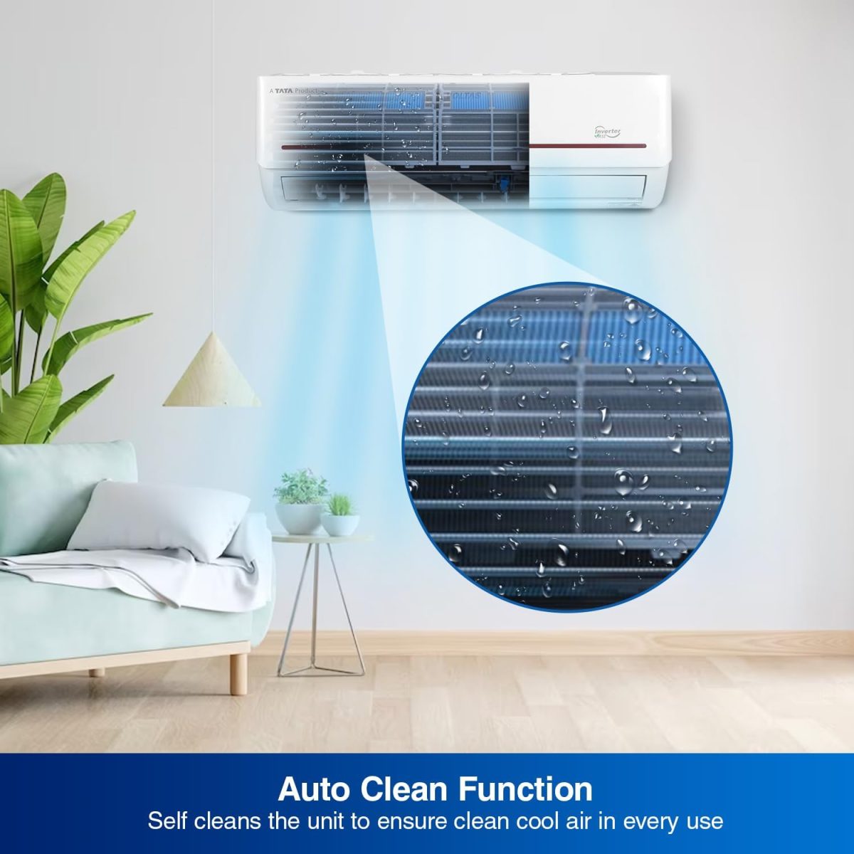 1.5 Ton 3 Star Adjustable Inverter Split AC(Copper, 183V Vectra Prism, 4-in-1 Adjustable Mode, White) - Image 6