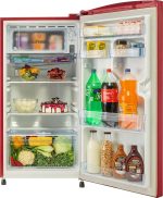 Lloyd 200 L 3 Star Inverter Direct Cool Single Door Refrigerator (GLDF213SBWT2PB, Begonia Wine) - Image 5