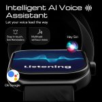 Boult Trail Pro Smartwatch 2.01'' 3D Curved Screen+AMOLED, BT Calling 5.3, 600 Nits Brightness, IP68, 250+ Watchfaces, 120+ Sports Modes, AI Voice Assistant, SpO2 Tracking (Pure Black) - Image 11