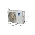 Blue Star 0.9 Ton 3 Star 5 in 1 Convertible Inverter Split AC (Copper, Smart Ready, Turbo Cool, IA311YNU, 2023 Model, White) - Image 6