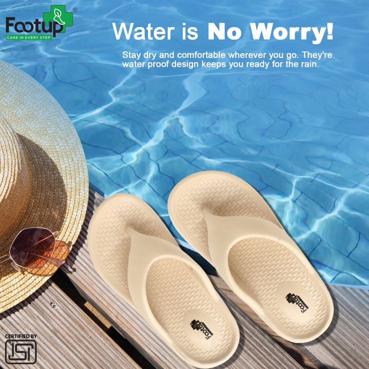 FOOT UP Women’s Soft EVA Recovery Slippers | Ultra-Lightweight Cloud Comfort Sandals with Thick Cushioned Sole – Anti-Skid Indoor & Outdoor Everyday Wear Orthopedic Slides - Image 8