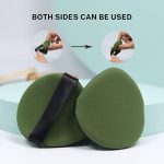 KIRA Makeup Sponge, Total Coverage Sponge, Latex-Free Foundation Sponge for Liquid, Cream, and Powder, Wet and Dry Dual Use, Teardrop Powder Puff for All Types of Skin 7 pcs (Teardrop Sponge) - Image 4