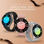 Noise Twist Go Smart Watch 1.39" Display, TruSyncᵀᴹ BT Calling, Glossy Metal Finish, 150+ Watch Faces, IP68, Sleep Tracking, 100+ Sports Modes, Smart Watch for Men and Women (Silver Blue) - Image 3