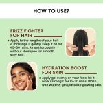 Dermalist Flaxseed Gel For Hair & Skin Frizz-Control Smoothening Moisture Rich Soft Long Hair For All Skin & Hair Types Men & Women 300 ml - Image 4