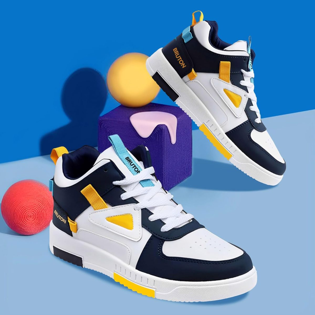 BRUTON Stylish Sneakers Casual Shoes for Men's & Boy's - Image 2