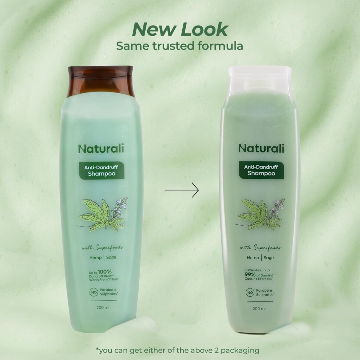 Naturali Anti Dandruff Shampoo Up To 100% Relief with Salicylic Acid | No Sulfate No Paraben | Anti Dandruff Shampoo for Man & Women | 200 ml - Image 9