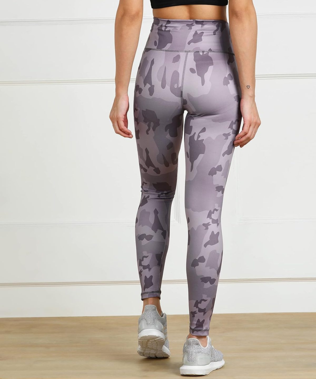 Rock Paper Scissors Premium Gym wear/Active Wear Tights Strechable Leggings Yoga Pants Gym Tight Abstract Print - Image 2