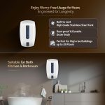 V-Guard Zio Instant Water Geyser | 3 Litre | 3000 W Heating | White-Blue | | 2 Year Warranty - Image 5