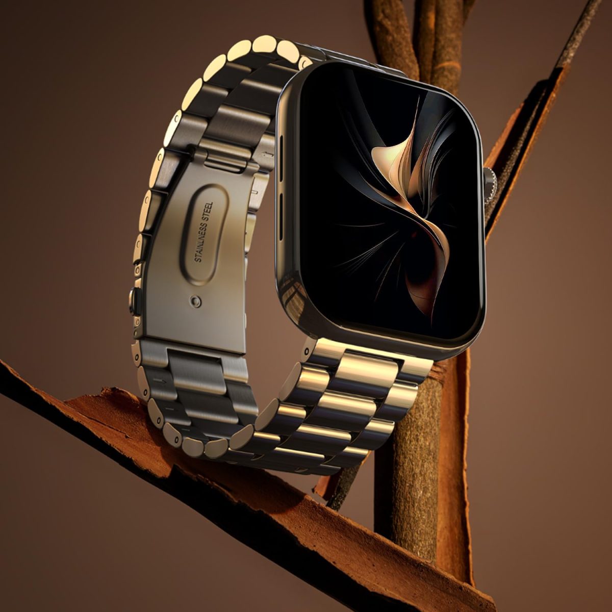 Noise ColorFit Ultra 3 Bluetooth Calling Smart Watch with Biggest 1.96" AMOLED Display, Premium Metallic Build, Functional Crown, Gesture Control with Metallic Strap (Glossy Silver: Elite Edition) - Image 5
